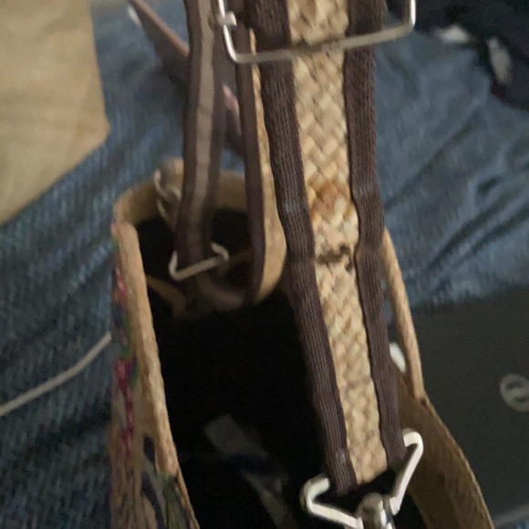 COPY - Handmade, handpainted woven bag - Picture 4 of 5